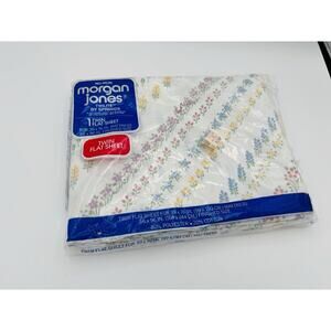 Morgan Jones Twilite By Springs Vintage Twin Fitted‎ Sheet No-Iron